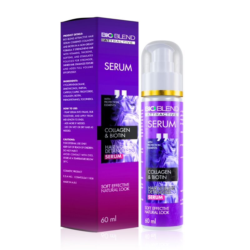 Hair Serum with Collagen & Biotin for Volume & Strength
